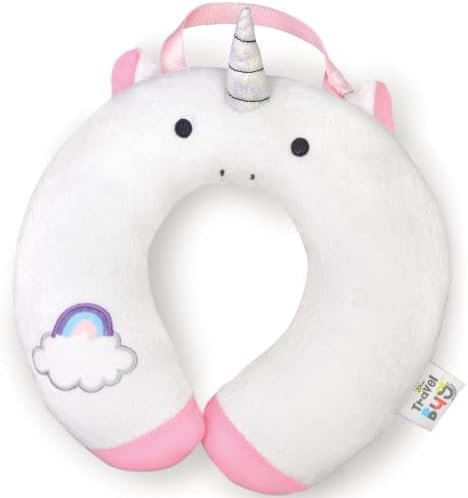  Pillow For Toddlers, Neck Pillow For The Car, Airplane & Road Trips - Monkey