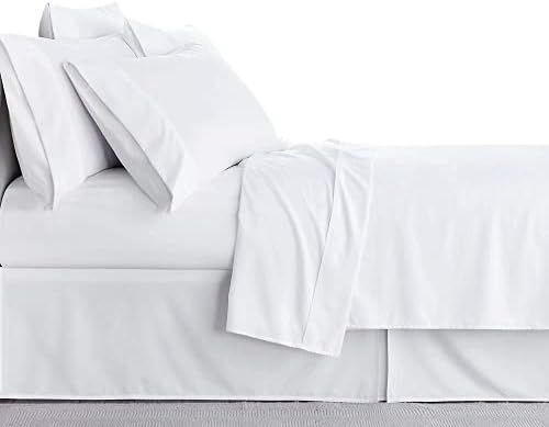  New York Mercado Super Soft, Elegant And Premium Quality, 100% Egyptian Cotton, Made In USA Italian Finish High TC, Long Stapled 4-pc Bedding Sheet Set With 21” Deep Pocket (Full, Elephant Grey)