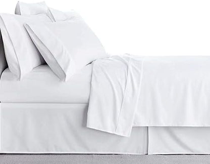  New York Mercado Super Soft, Elegant And Premium Quality, 100% Egyptian Cotton, Made In USA Italian Finish High TC, Long Stapled 4-pc Bedding Sheet Set With 21” Deep Pocket (Full, Elephant Grey)