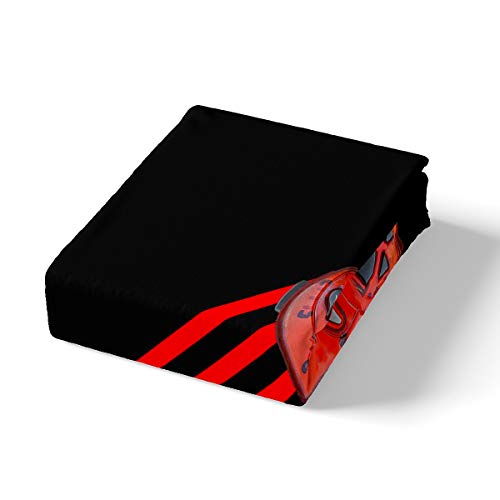  Gamepad Duvet Cover Set Teens Modern Video Games Bedding Set For Kids Boys Children Bedroom Decor Novelty Gamer Console Action Buttons Comforter Cover Black Red Stripe Geometry Bedspread Cover Full