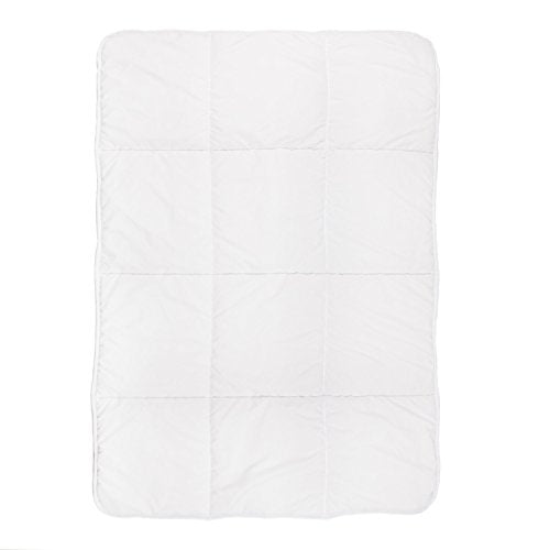  Box Quilted Comforter, Twin Size, Pink