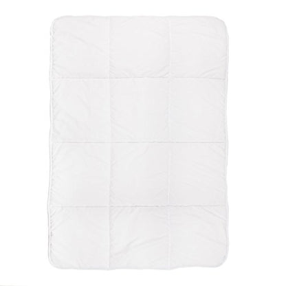  Box Quilted Comforter, Twin Size, Pink