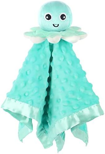  JARIFERR Baby Security Blanket Loveys For Baby Snuggle Toy Plush Octopus Stuffed Animal Baby Gifts For Girls And Boys Newborn