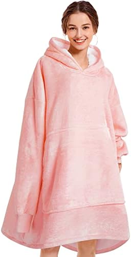  Narecte Kids Blanket Hoodie For Girls,Premium Sherpa Oversized Hoodie Blanket For Kids,Cozy And Big Wearable Blanket Hoodie Best Top Birthday Gifts For Teen Year Old Boy Gift Ideas Dog