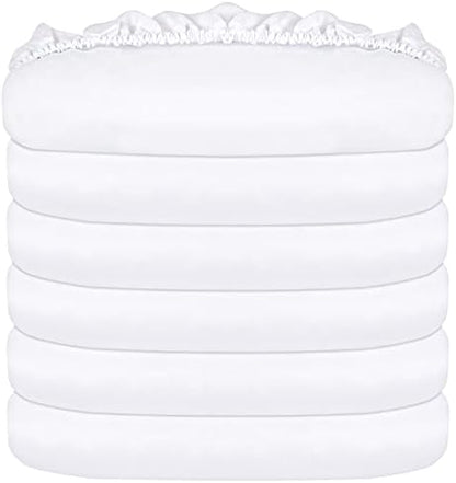  Oakias Twin Fitted Sheets White – Pack Of 2 Bottom Sheets – Soft Brushed Microfiber Elastic Sheets For Bed – Shrinkage & Fade Resistant Sheets – Machine Washable