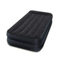  Beam Pillow Rest Fiber Tech Air Mattress Bed W/ Built In Pump, Twin
