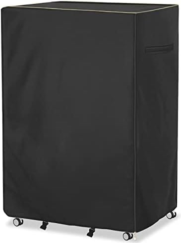  Folding Bed Storage Cover,Universal Waterproof Rollaway Bed Cover 39" L X 15" W X 44.8" H,Fits Twin Size 38-Inch Beds,600D Oxford Dustproof Protective Rollaway Bed Protector,Black.