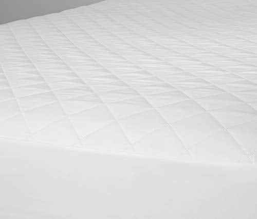  Quilted Mattress Pad - The Quilted Fabric Is Comfortable And Thick Enough To Get A Restful Night Sleep. The Plush Mattress Topper Will Also Help Protect Your Mattress From Stains. (Full)