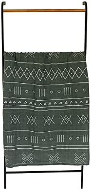  Mebie Baby Daisy Dream Muslin Swaddle, Modern And Neutral Swaddle Blanket For Baby Girl Or Boy, Soft Baby Blankets, Newborn Swaddle Blanket, 0-3 Month, Comfy Wrap, Baby Essentials & Gifts