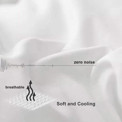  COHOME Twin XL 2100 Series Cooling Down Alternative Comforter - Quilted Duvet Insert With Corner Tabs All-Season - Soft Luxury Hotel Comforter - Reversible - Machine Washable - White