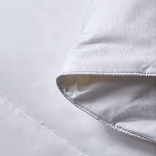  Kathy Ireland White Feather Goose Down Comforter-All Season Warmth, Twin