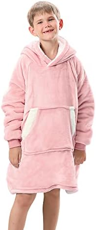  Topblan Oversized Hoodie With Zipper For Adults, Flannel Blanket Hoodie Sweatshirt With Zipper, Sherpa Wearable Blanket Plush Sweatshirt, Gifts For Women Men