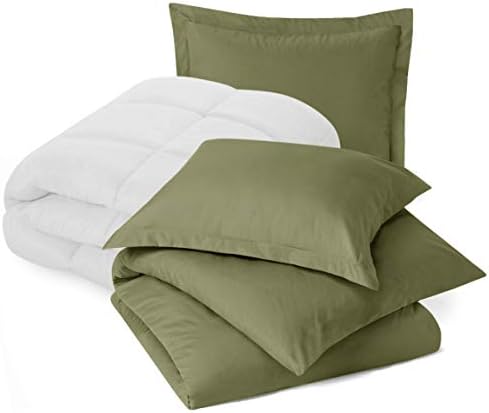  Nestl Bedding Comforter And Duvet Set, Down Alternative Comforter, Microfiber Duvet Set - Comforter Cover And 1 Pillow Sham, Twin - Lavender