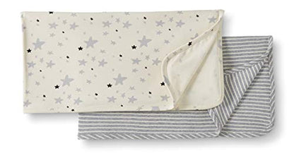  Moon And Back By Hanna Andersson Unisex Baby 2-Pack Organic Swaddle Blanket