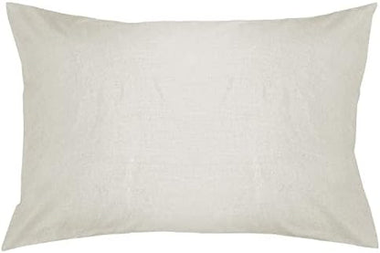 Japanese Pillowcase (14x20) - Enclosed Sleeve Style - Made In USA - Organic Natural