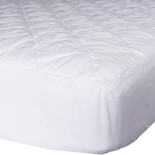  RV Short Queen 60x75 Quilted Mattress Pad Cover. Fitted Sheet Style. For RV, Camper. Made In The USA