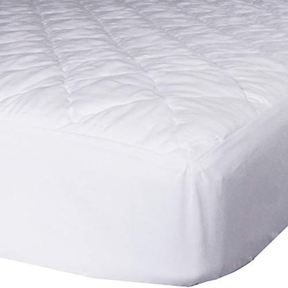  RV Short Queen 60x75 Quilted Mattress Pad Cover. Fitted Sheet Style. For RV, Camper. Made In The USA