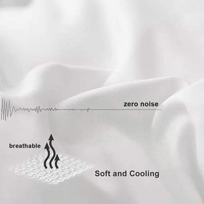  Queen 2100 Series Cooling Comforter Down Alternative Quilted Duvet Insert With Corner Tabs All-Season - Luxury Soft Hotel Comforter - Breathable - Reversible - Machine Washable - White