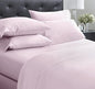  King Size Pink Sheet Set - 6 Piece Set, Ultra Soft 100% Cotton Sheets, 400 Thread Count Luxury Sateen Weave, Deep Pocket Bedsheets, Includes 4 Pillowcases (King, Pink)