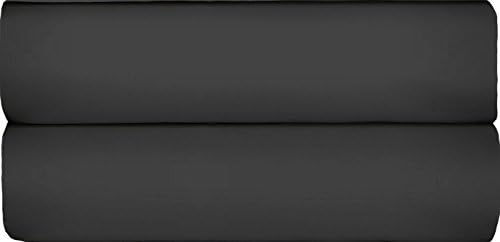  Raised Platform Bed Frame Accessory: Bed Skirt/Base Cover, Black, Twin