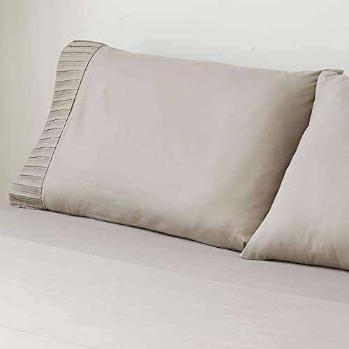  Queen Duvet Cover Set | Soft & Silky Duvet Cover Queen Set With Bamboo Woven Material | Cool & Breathable Comforter Cover With Zipper Closure | 3 Piece Set (Queen, Navy Blue)