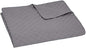 Amazon Basics Oversized Embossed Coverlet, Dark Grey Diamond, 220 X 240 Cm