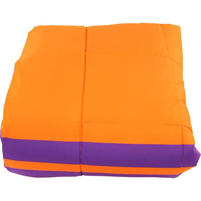 COLLEGE COVERS Everything Comfy Clemson Tigers Reversible Big Logo Soft And Colorful Comforter, Full