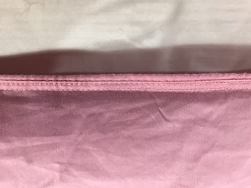  Natural Goose Down Feather Comforter Duvet,300TC Down Proof Cover, 650+ Fill Power,Soft Warm Brethable, Medium Warmth (Cal King Size, Pink)