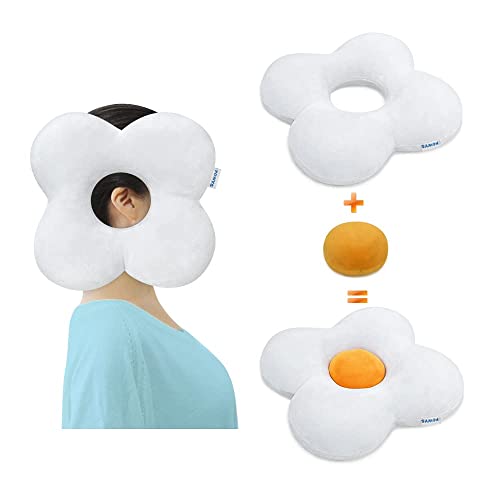  Ear Piercing Pillow For Side Sleepers Donut Pillow With Ear Hole, CNH, Relief Pain Ear Inflammation And Pressure Sores Guard Protector Earplugs Support Pillow For Sleeping