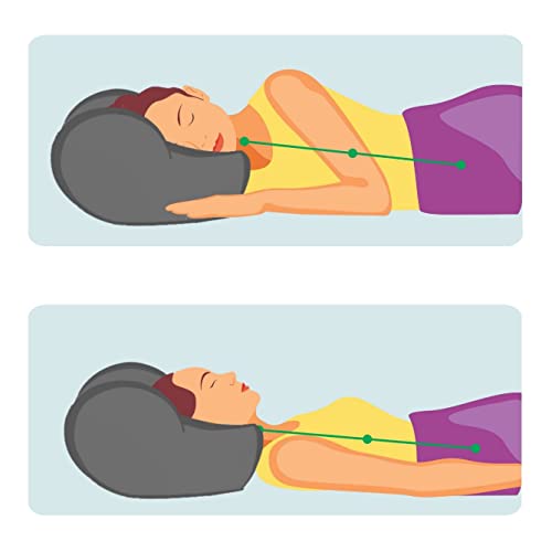  The Buttress Pillow, The World's Most Bootyful Pillow For All Kinds Of Sleepers, Squeezers, Slappers, Face-buriers And Helps Relieve Anxiety (Charcoal)