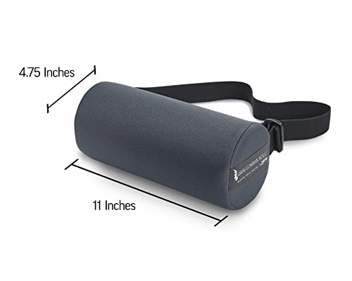  The Original McKenzie Lumbar Roll By OPTP - Low Back Support For Office Chairs And Car Seats