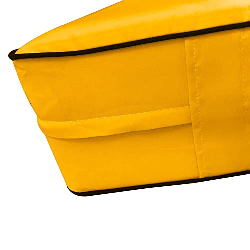  DBM IMPORTS *Cover ONLY*-Style 5 Outdoor Daybed Mattress Bolster Pillow Slipcovers Contrast Pipe Trim Full Size - AD108