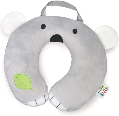  Pillow For Toddlers, Neck Pillow For The Car, Airplane & Road Trips - Monkey