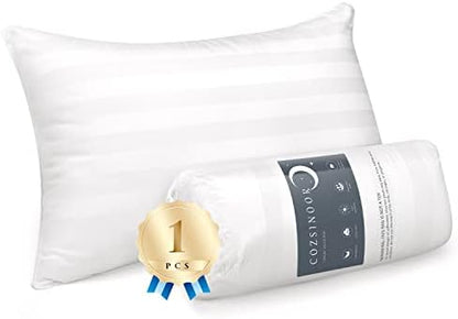  Bed Pillows For Sleeping [Pack Of 2] Cozy Dream Series Hotel Quality Pillows Premium Plush Fiber, Breathable Cooling Cover Skin-Friendly