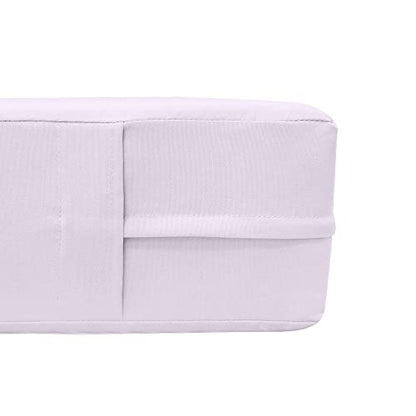  MH GLOBAL |SLIPCOVER ONLY|S6 Outdoor Daybed Mattress Bolster Pillow Cushion Covers Knife Edge Twin-XL AD107