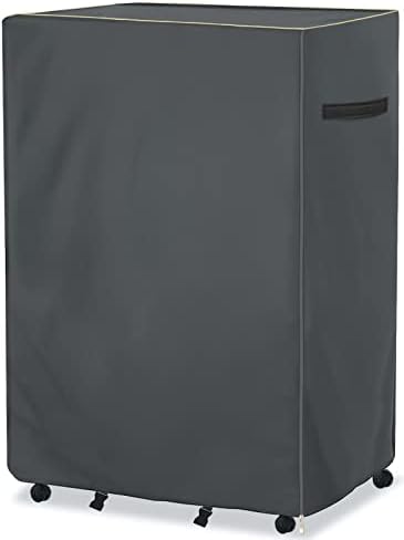  Folding Bed Storage Cover,Universal Waterproof Rollaway Bed Cover 39" L X 15" W X 44.8" H,Fits Twin Size 38-Inch Beds,600D Oxford Dustproof Protective Rollaway Bed Protector,Black.