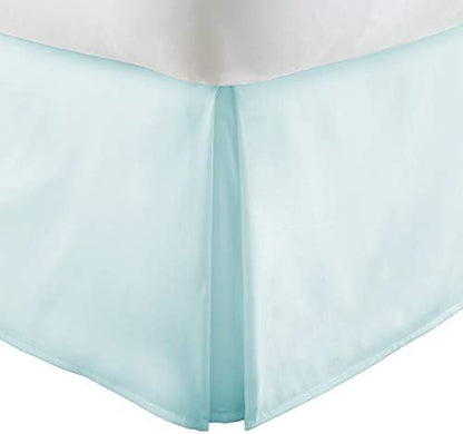  EH-BEDSKIRT-KING-GRAY Home Collection Pleated Bed Skirt, King, Gray