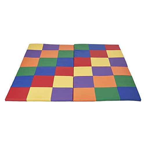  SoftZone Patchwork Activity Mat, Folding Playmat, Assorted