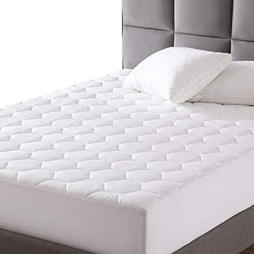  Premium Full Mattress Protector Waterproof,Breathable & Noiseless Mattress Cover,Fitted 10''-18'' Deep Pocket