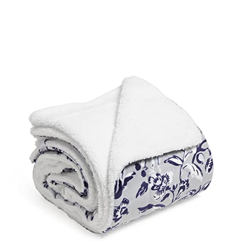  Vera Bradley Women's Organizer Medium Cosmetic Makeup Bag, Denim Gray, One Size