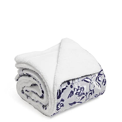  Vera Bradley Women's Organizer Medium Cosmetic Makeup Bag, Denim Gray, One Size