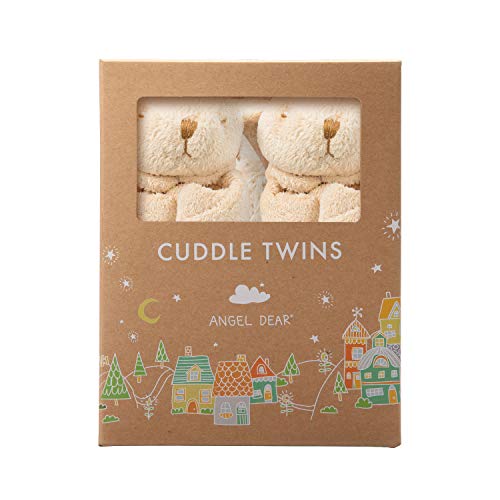  Angel Dear Cuddle Twins Blankie, New Pink Bunny