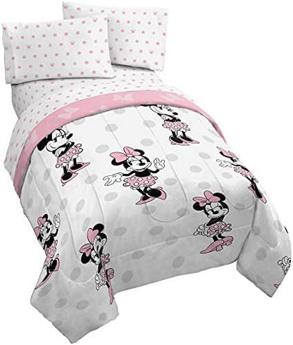  Jay Franco Minecraft Monster Hunters 5 Piece Queen Bed Set - Includes Reversible Comforter & Sheet Set - Bedding Features Creeper - Super Soft Fade Resistant Microfiber (Official Minecraft Product)