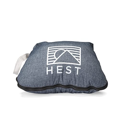  HEST Camping Pillow - Temperature Resilient, Memory Foam, Packable Travel Pillow