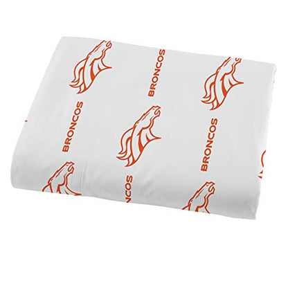  Northwest The Company Officially Licensed NFL Denver Broncos Queen Bed In A Bag Set, 86" X 86"