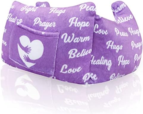  Mastectomy Pillow - Post Surgery Pillow,Breast Cancer Gifts For Women After Surgery Pillow For Breast Reduction Masectomy Patient Recovery,Sleeping Seatbelt Protection,Heart Surgery Pillow With Pocket