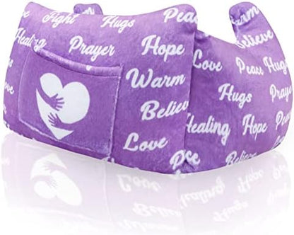  Mastectomy Pillow - Post Surgery Pillow,Breast Cancer Gifts For Women After Surgery Pillow For Breast Reduction Masectomy Patient Recovery,Sleeping Seatbelt Protection,Heart Surgery Pillow With Pocket