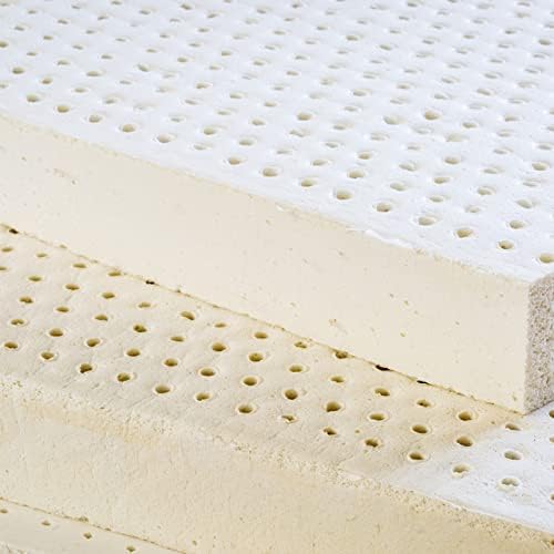  100% Natural Latex Mattress Topper - Medium - 3" King