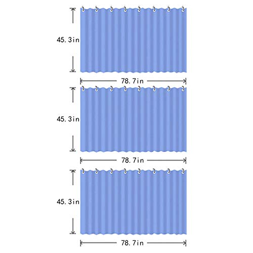  Hoce Dorm Twin Bunk Bed Drapes For Bottom Bunk Bed Privacy Curtains 3 Panels