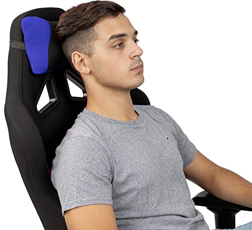  OpenWheeler Lumbar And Neck Pillow (Blue, Neck)